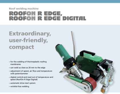 Tài liệu máy hàn ép tự động RoofOn Edge & Edge Digital